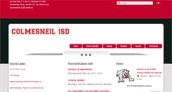 Desktop Screenshot of colmesneilisd.net
